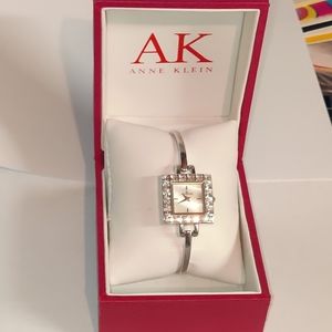 LKNW Anne Klein Silver Toned Ladies Watch